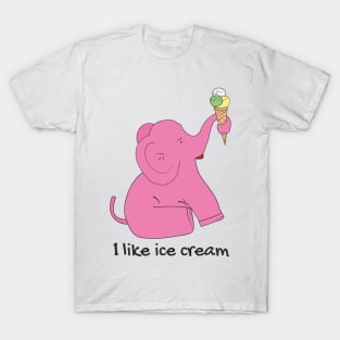 Pink Elephant T-Shirt